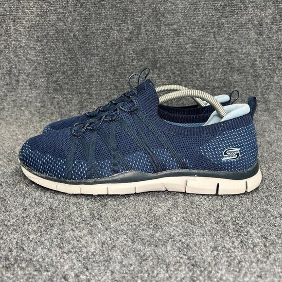 Skechers Gratis Shoes Women's Size 11 Blue Flex Stretch Athletic Outdoor Walking - Picture 4 of 11